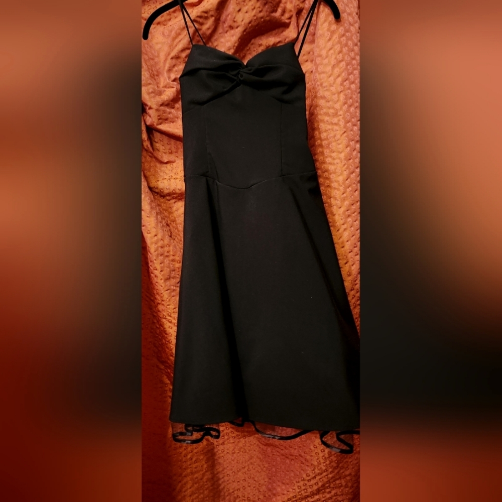 Black 1950s inspired dress. Studio 1940. Size 8